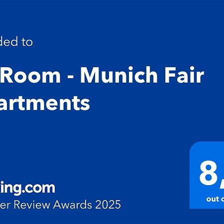 Myroom - Munich Fair Apartments Esterno foto